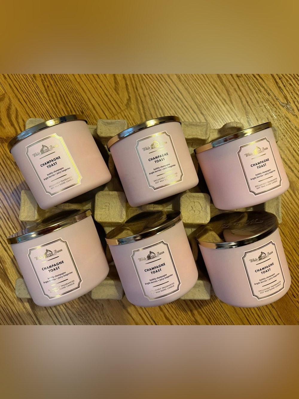 Bath & Body Works Champagne Toast 3-Wick Candle